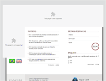 Tablet Screenshot of caon.com.br